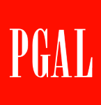 Showing PGAL's logo